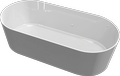 Cast marble bathtub DORADO