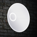 Spogulis MONDO Round ar integrēto LED apgaismojumu un palielināšanas efektu