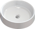 Countertop cast marble washbasin CAMELO Round