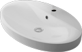 Cast marble washbasin AUSTRALE II