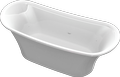 Cast marble bathtub CARINA