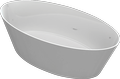 Cast marble bathtub HYDRA