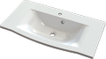 Cast marble washbasin JESI