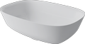 Countertop cast marble washbasin MIRA