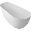 Cast marble bathtub SOLE with overflow