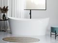 Cast marble bathtub VELA