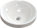 Inset cast marble washbasin TRULLA Round